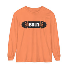 Load image into Gallery viewer, SKATE BRLN MONO Long Sleeve Garment-dyed