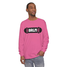 Load image into Gallery viewer, SKATE BRLN MONO Long Sleeve Garment-dyed