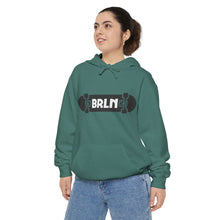 Load image into Gallery viewer, BRLN SKATE - Unisex Garment-Dyed Hoodie
