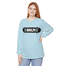 Load image into Gallery viewer, SKATE BRLN MONO Long Sleeve Garment-dyed