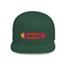 Load image into Gallery viewer, BRLN - SKATE PARK Flat Bill Snapback