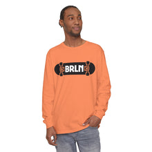 Load image into Gallery viewer, SKATE BRLN MONO Long Sleeve Garment-dyed