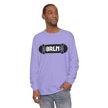 Load image into Gallery viewer, SKATE BRLN MONO Long Sleeve Garment-dyed