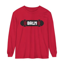 Load image into Gallery viewer, SKATE BRLN MONO Long Sleeve Garment-dyed