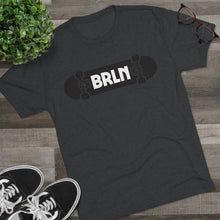 Load image into Gallery viewer, SKATE BRLN Tri-Blend Crew Tee