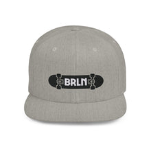 Load image into Gallery viewer, BRLN SKATE - Flat Bill Snapback