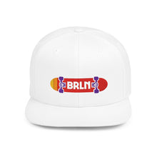 Load image into Gallery viewer, BRLN - SKATE PARK Flat Bill Snapback