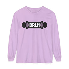 Load image into Gallery viewer, SKATE BRLN MONO Long Sleeve Garment-dyed