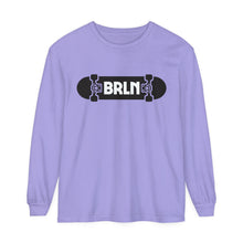 Load image into Gallery viewer, SKATE BRLN MONO Long Sleeve Garment-dyed