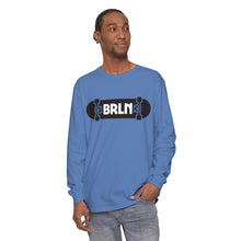 Load image into Gallery viewer, SKATE BRLN MONO Long Sleeve Garment-dyed