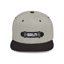 Load image into Gallery viewer, BRLN SKATE - Flat Bill Snapback