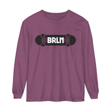 Load image into Gallery viewer, SKATE BRLN MONO Long Sleeve Garment-dyed