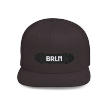 Load image into Gallery viewer, BRLN SKATE - Flat Bill Snapback