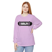 Load image into Gallery viewer, SKATE BRLN MONO Long Sleeve Garment-dyed