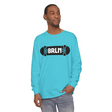 Load image into Gallery viewer, SKATE BRLN MONO Long Sleeve Garment-dyed