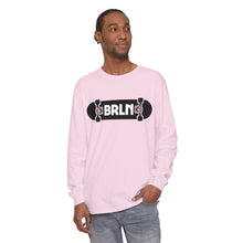 Load image into Gallery viewer, SKATE BRLN MONO Long Sleeve Garment-dyed