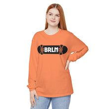 Load image into Gallery viewer, SKATE BRLN MONO Long Sleeve Garment-dyed