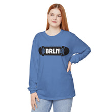 Load image into Gallery viewer, SKATE BRLN MONO Long Sleeve Garment-dyed