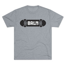 Load image into Gallery viewer, SKATE BRLN Tri-Blend Crew Tee