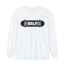 Load image into Gallery viewer, SKATE BRLN MONO Long Sleeve Garment-dyed