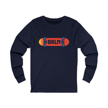 Load image into Gallery viewer, BRLN SKATE COLOR - Unisex Jersey Long Sleeve Tee