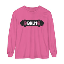 Load image into Gallery viewer, SKATE BRLN MONO Long Sleeve Garment-dyed