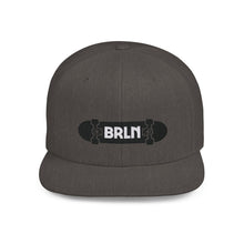 Load image into Gallery viewer, BRLN SKATE - Flat Bill Snapback