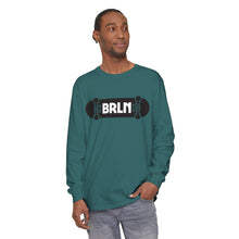 Load image into Gallery viewer, SKATE BRLN MONO Long Sleeve Garment-dyed