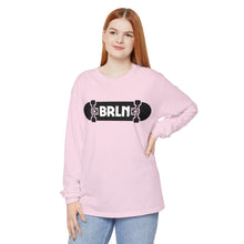 Load image into Gallery viewer, SKATE BRLN MONO Long Sleeve Garment-dyed