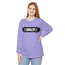 Load image into Gallery viewer, SKATE BRLN MONO Long Sleeve Garment-dyed