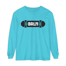 Load image into Gallery viewer, SKATE BRLN MONO Long Sleeve Garment-dyed