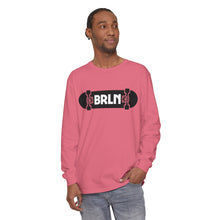 Load image into Gallery viewer, SKATE BRLN MONO Long Sleeve Garment-dyed
