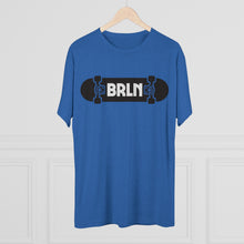 Load image into Gallery viewer, SKATE BRLN Tri-Blend Crew Tee