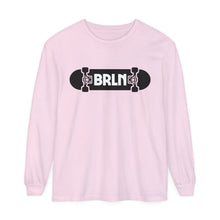 Load image into Gallery viewer, SKATE BRLN MONO Long Sleeve Garment-dyed