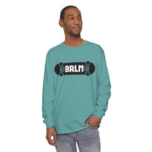 Load image into Gallery viewer, SKATE BRLN MONO Long Sleeve Garment-dyed