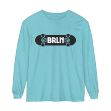 Load image into Gallery viewer, SKATE BRLN MONO Long Sleeve Garment-dyed