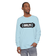 Load image into Gallery viewer, SKATE BRLN MONO Long Sleeve Garment-dyed