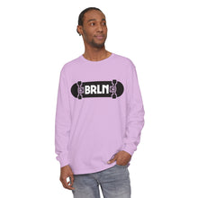 Load image into Gallery viewer, SKATE BRLN MONO Long Sleeve Garment-dyed