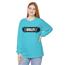 Load image into Gallery viewer, SKATE BRLN MONO Long Sleeve Garment-dyed