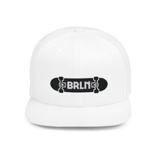 Load image into Gallery viewer, BRLN SKATE - Flat Bill Snapback