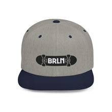 Load image into Gallery viewer, BRLN SKATE - Flat Bill Snapback