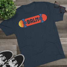 Load image into Gallery viewer, SKATE BRLN Men's Tri-Blend Crew Tee