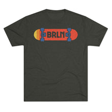 Load image into Gallery viewer, SKATE BRLN Men's Tri-Blend Crew Tee