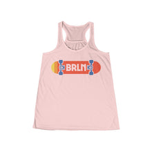 Load image into Gallery viewer, SKATE BRLN Women's Flowy Racerback Tank