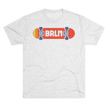Load image into Gallery viewer, SKATE BRLN Men's Tri-Blend Crew Tee