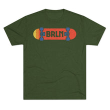 Load image into Gallery viewer, SKATE BRLN Men's Tri-Blend Crew Tee