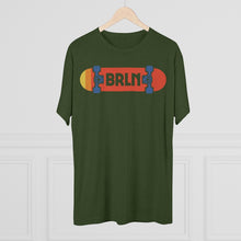 Load image into Gallery viewer, SKATE BRLN Men's Tri-Blend Crew Tee