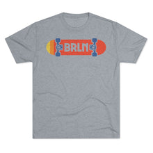 Load image into Gallery viewer, SKATE BRLN Men's Tri-Blend Crew Tee
