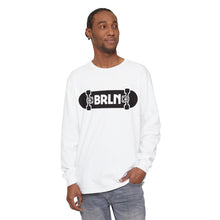 Load image into Gallery viewer, SKATE BRLN MONO Long Sleeve Garment-dyed
