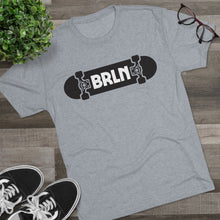 Load image into Gallery viewer, SKATE BRLN Tri-Blend Crew Tee
